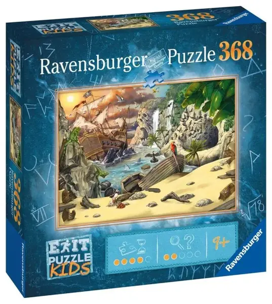 Puzzle EXIT KIDS: Piráti 368 dílků