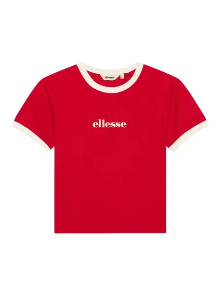 ELLESSE Tričko 'Carpano'  broskyňová / červená / biela