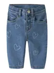 NAME IT Džínsy 'NBFROSE'  modrá denim / svetlomodrá