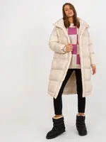 Dámská bunda Fashionhunters Beige