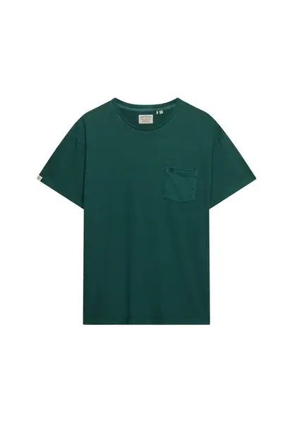 Superdry & Co Tričko  tmavozelená
