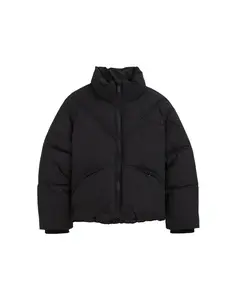 WE Fashion Zimná bunda  čierna