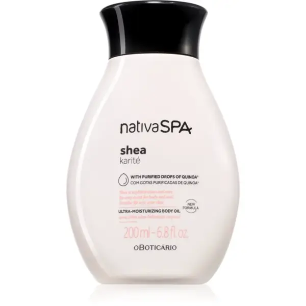 oBoticário Nativa SPA Karité telový olej 200 ml