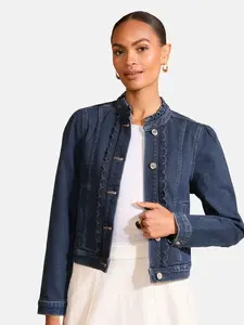 love & roses Prechodná bunda  modrá denim