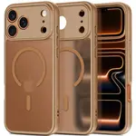 Tech-Protect BasicMag MagSafe kryt na iPhone 17 Pro Max, hnedý