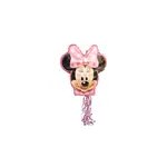 Unique Piňata so stuhami Minnie Mouse 50x46cm