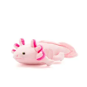 Plyšový axolotl 45 cm ružový