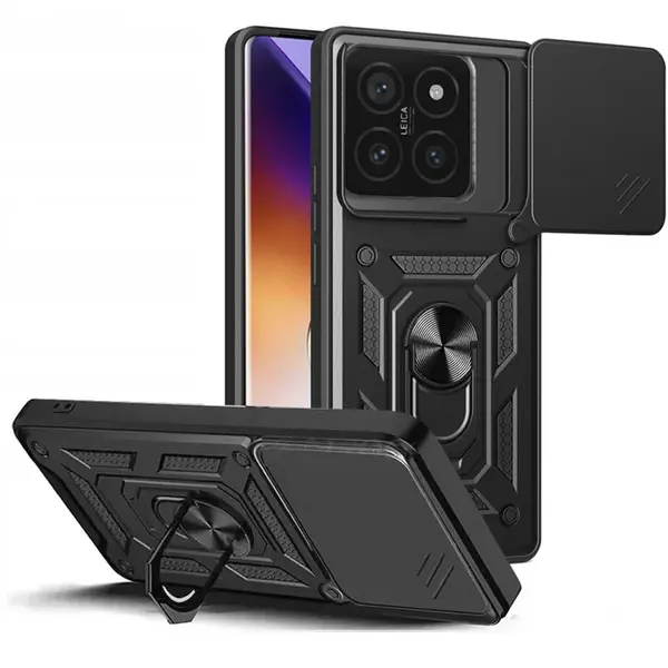 Tech-Protect Camshield Pro kryt na Xiaomi 14T, čierny