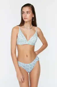 Bikiny spodní díl Trendyol Floral patterned