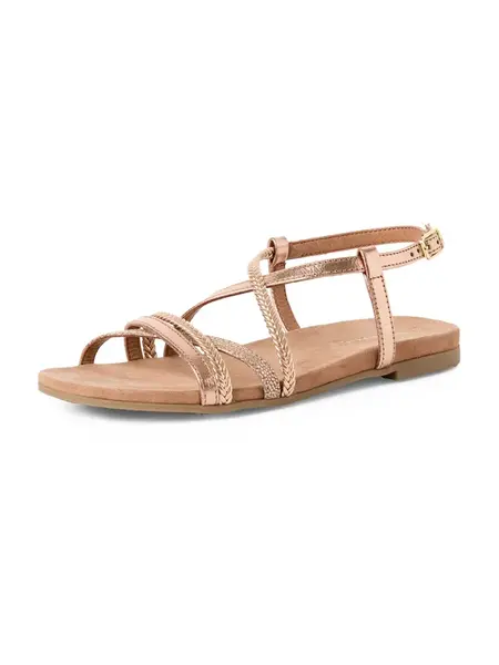 Tamaris Remienkové sandále  rosé