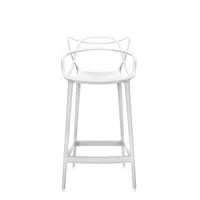 Masters stool 65, bílá, NOVÁ Kartell