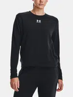 Under Armour Tričko Rival Terry Crew-BLK - Dámské