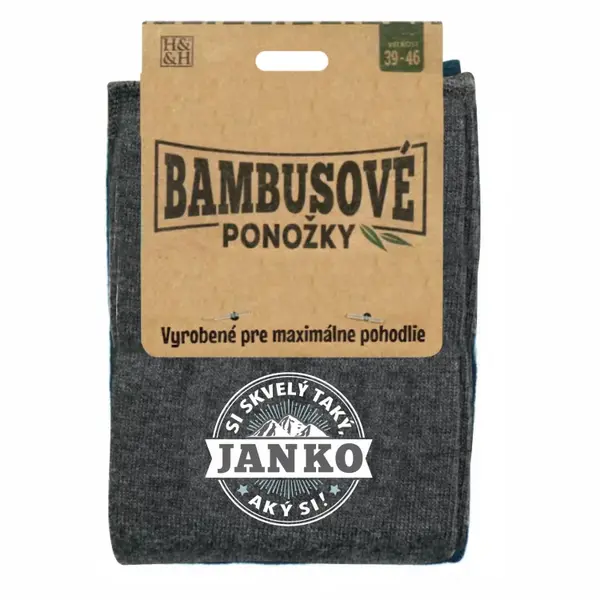 Bambusové ponožky - Janko ALBI