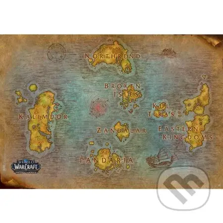 Plagát World of Warcraft - Map