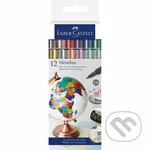 Metalické popisovače set 12 kusov