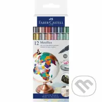 Metalické popisovače set 12 kusov