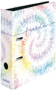 Pořadač A4/8 cm, batika Freedom