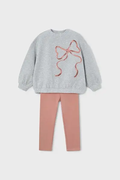 Dětská tepláková souprava Mayoral šedá barva, 4720