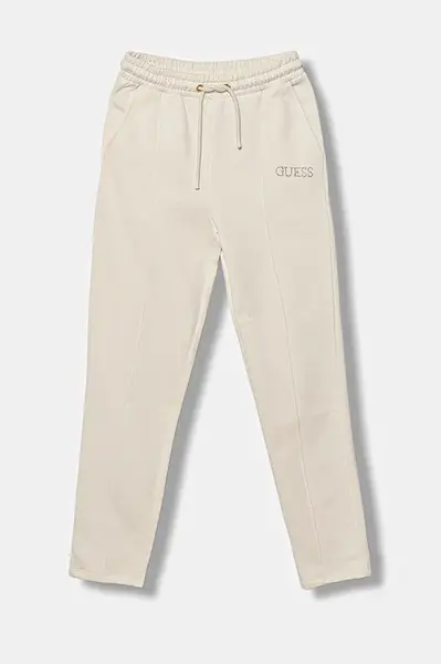 Detské bavlnené tepláky Guess