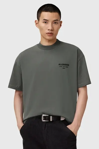 Bavlněné tričko AllSaints XANDER