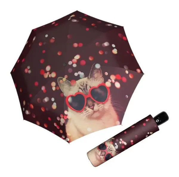 Dámsky dáždnik Doppler Modern Art Magic Mini Lovely Cat