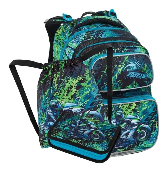 Malý školský set Bagmaster DOPI 25 B Set S Motorcycle