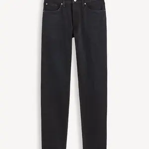 Čierne pánske straight fit džínsy Celio Fobody15