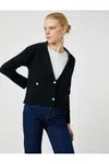 Koton Blejzer Bunda Look Pletené Sveter
