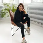 Cocomore black sweatshirt cmgBZ547.R21