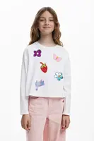 Detské tričko s dlhým rukávom Desigual