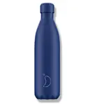 Termofľaša Chilly's Bottles - celá modrá - matná 750ml, edícia Original