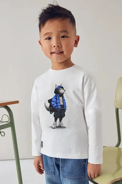 Tričko s dlhým rukávom Mayoral