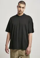 Oversized mock Neck Tee black