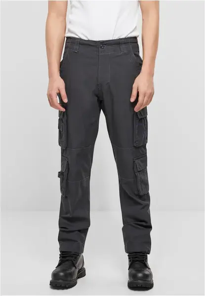 Pure Slim Fit trousers anthracite