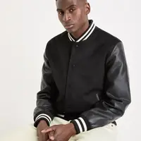 Čierny pánsky bomber Celio Guvarsisu