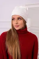 marka niezdefiniowana Čapica s fleece Edyta K298 ecru