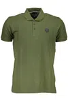GIAN MARCO VENTURI MEN'S SHORT SLEEVE POLO GREEN