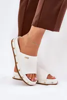 BIG STAR SHOES Dámske Sandále Na Platforme S Klincami Big Star