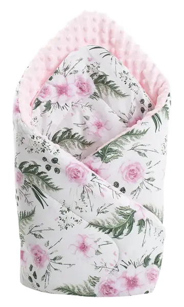 Medi Partners Double-Sided Baby Wrap Cotton + Minky