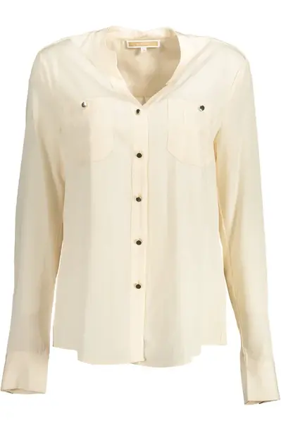 Biela blúzka s dlhým rukávom KOCCA