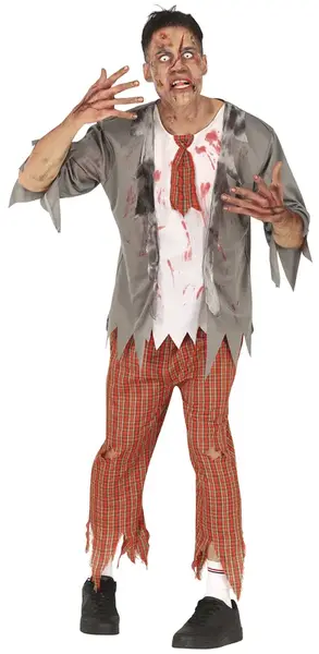 Kostým Zombie školák M 48-50