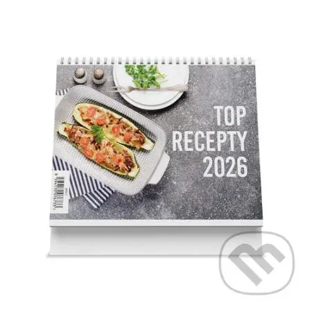 Top recepty 2026 - stolní kalendář