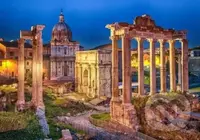 Římské fórum 30x40cm (Diamantové malování)