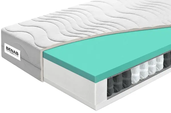 Matrac Benab Fyzio Medium Ergonomic H3 120 x 200 cm Taštičkový matrac 21 cm taštičkový sendvičový