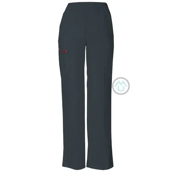 Dámske nohavice s gumou v páse - cínová XXS