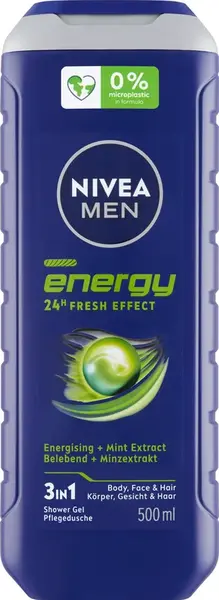 NIVEA Men Sprchovací gél Energy 500ml
