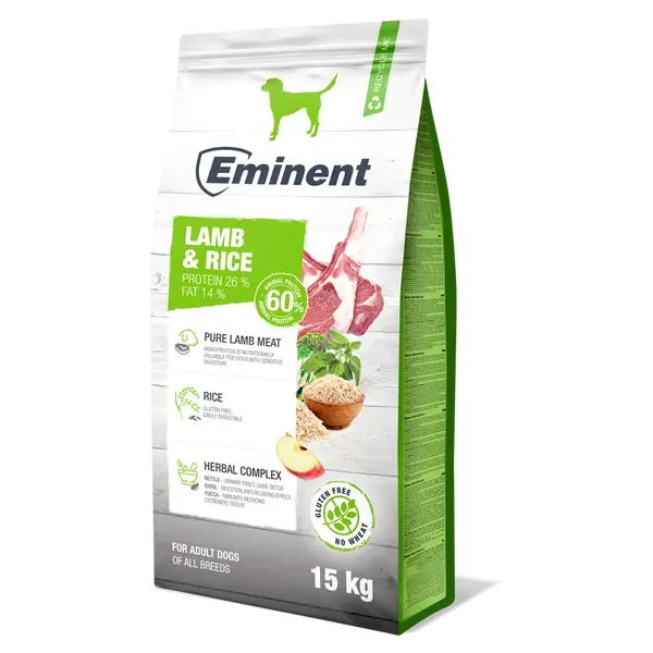 EMINENT LAMB&RICE 15KG A.U.V.