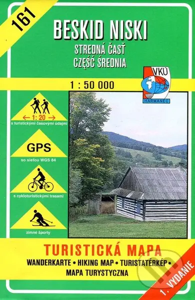 Beskid Niski 1:50 - turistická mapa 161 (1. vydanie)