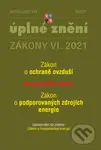 Aktualizace VI/6 – Energetický zákon (Zákon o podporovaných zdrojích energie, Zákon o ochraně ovzduší)