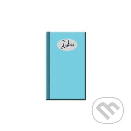 Mini diár COLORS 2026 (svetlomodrý) (12-mesačný, A6)